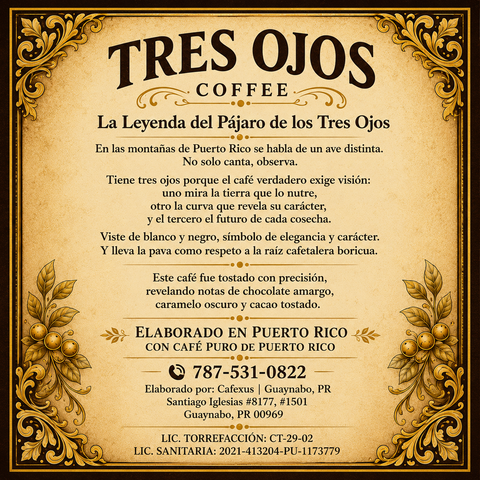 Tres Ojos Coffee Special Dark