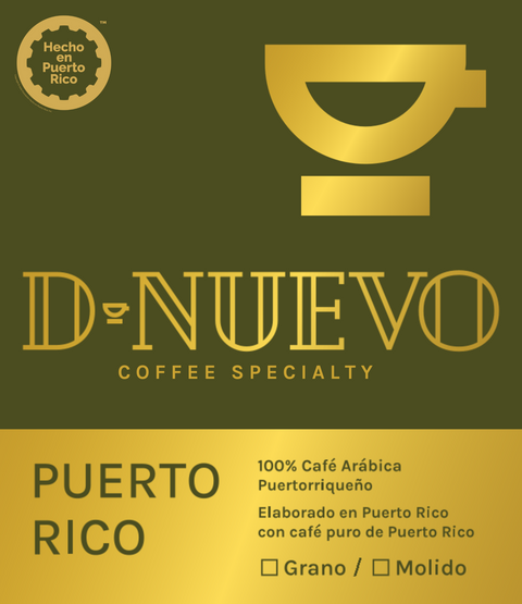 Café 100% Arábico de Primera de Puerto Rico